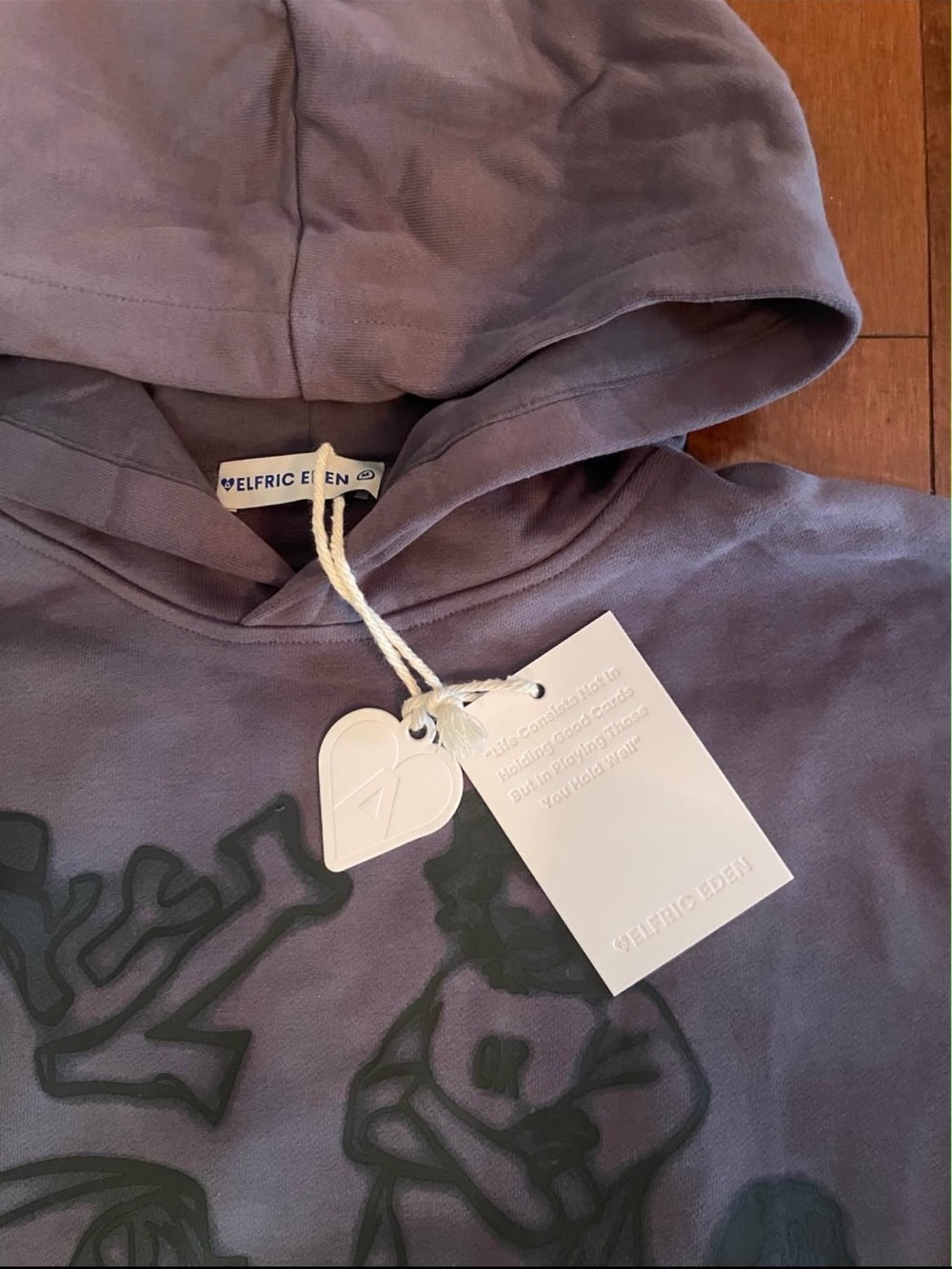 Aelfric Eden Youth Lavender Graphic Pullover Hoodie